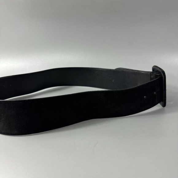 Ralph Lauren Black Label Wide Suede Waist Belt, Size M main image 10